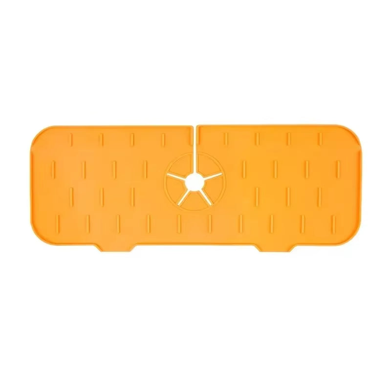 Tapis de robinet anti-éclaboussures en silicone