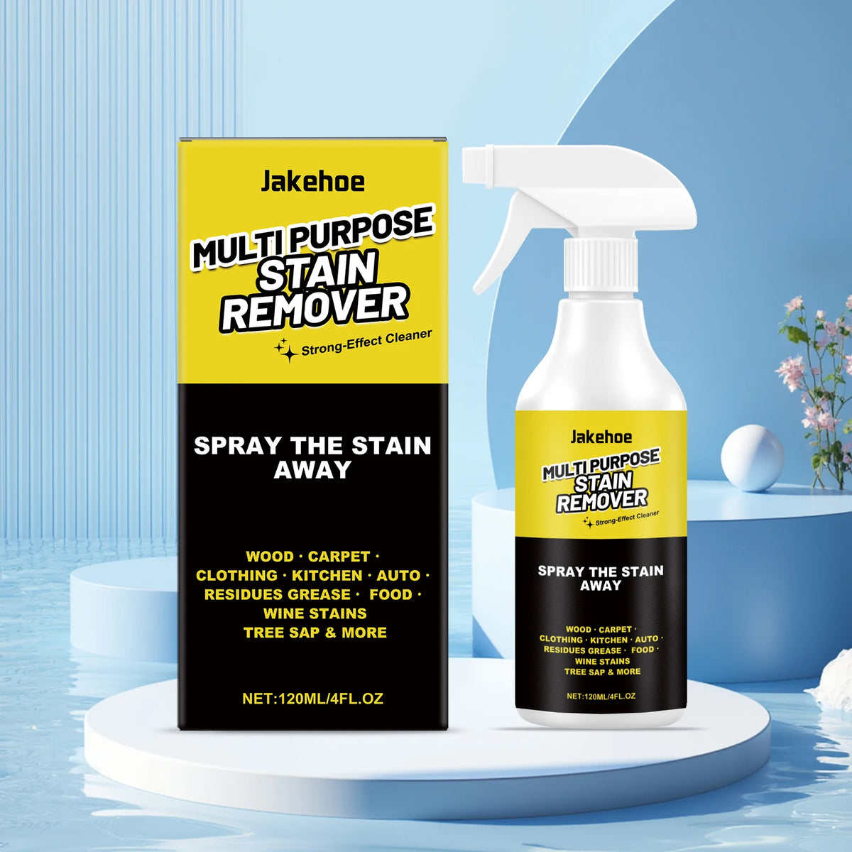 Multi Purpose Detergent Efficiently Handling Different Stains Remove Fungal Spots Eliminate Odors Household Daily Cleaning Spray